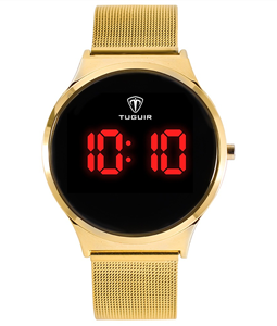 Relgio Feminino Tuguir Digital TG107 Dourado