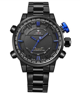 Relgio Masculino Weide Anadigi WH-6402 Azul